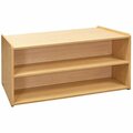 Tot Mate TM2224R.S2222 Maple Laminate Toddler Shelf - 46 x 23 1/2'' 538TM2224MPR